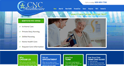 Desktop Screenshot of cnchealthcare.com